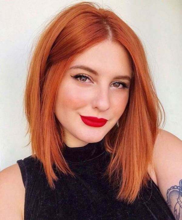 Bakır Kızıl Saç Rengi 
