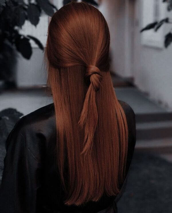kızıl çikolata saç rengi