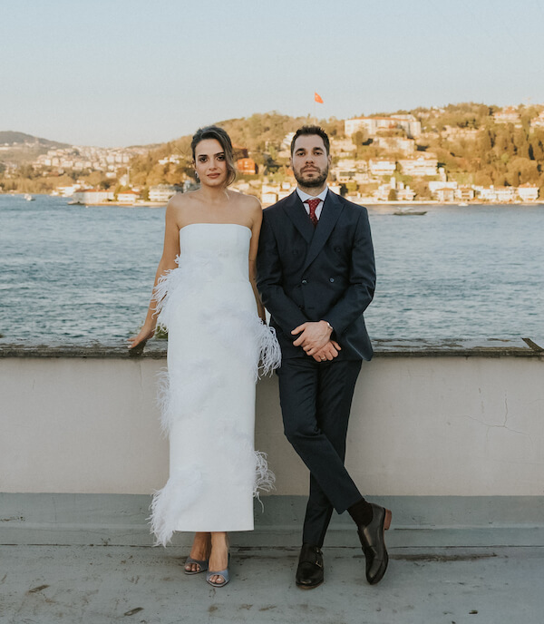 Naz & Baran’ın Evde Bordo Temalı Nişan Kutlaması