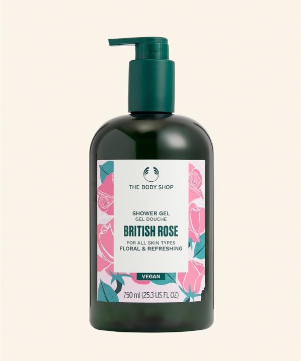 The Body Shop British Rose Duş Jeli