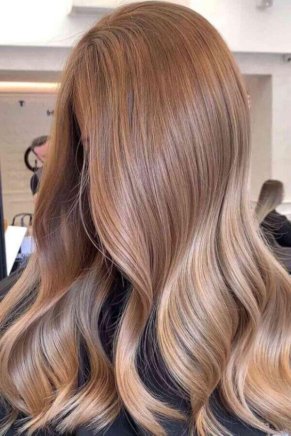 karamel saç rengi
